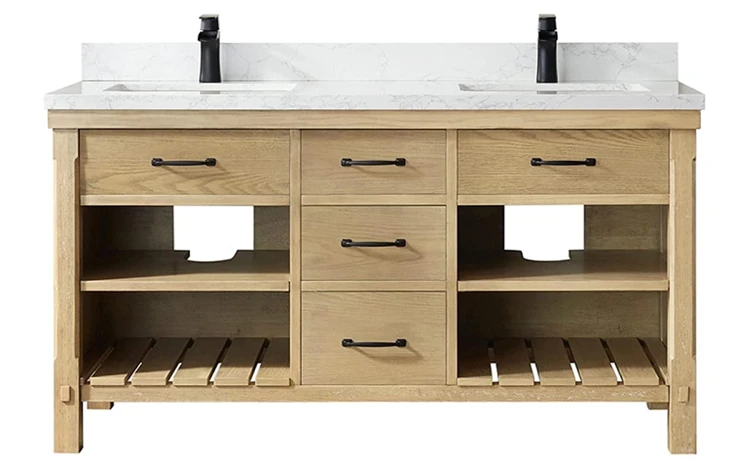 Washed Ash Bathroom Vanity